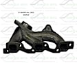 663410 Driver Side Exhaust Manifold, Exact Fit Series