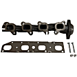 663418 Passenger Side Exhaust Manifold, OE Replacement Series