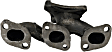 663430 Rear Exhaust Manifold, Exact Fit Series