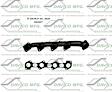 663437 Passenger Side Exhaust Manifold, Exact Fit Series