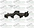 663443 Passenger Side Exhaust Manifold, Exact Fit Series