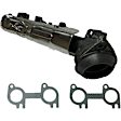 663452 Driver Side Exhaust Manifold, Exact-Fit Series