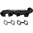 663452 Driver Side Exhaust Manifold, Exact-Fit Series