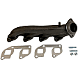 663482 Driver Side Exhaust Manifold, Exact-Fit Series
