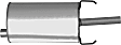 810582 Muffler, 2.2L, 4Cyl
