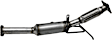 DV-032 Rear Catalytic Converter, 2.4L, 5Cyl, Federal EPA Standard, 46-State Legal (Cannot ship to CA, CO, NY or ME), Exact Fit Series, Direct Fit