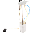 2001-2004 Chevrolet Silverado 3500 - Fuel Pump, With Fuel Sending Unit, 8 Cyl., 6.6L Engine