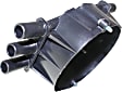 DC20009 Distributor Cap - Black, Direct Fit, Sold individually