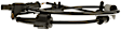 SS20191 Front, Driver or Passenger Side ABS Speed Sensor Sold Individually