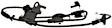 SS20844 Rear, Driver Side ABS Speed Sensor Sold Individually