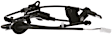 SS20844 Rear, Driver Side ABS Speed Sensor Sold Individually