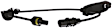 SS20988 Rear, Driver Side ABS Speed Sensor Sold Individually
