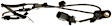 SS21366 Front, Driver Side ABS Speed Sensor Sold Individually
