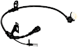 SS21609 Rear, Driver Side ABS Speed Sensor Sold Individually