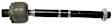 TA2576 Front or Rear, Driver or Passenger Side, Inner Tie Rod End, AWD