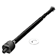 TA5195 Front or Rear, Driver or Passenger Side, Inner Tie Rod End
