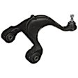 2010 Hyundai Veracruz - Rear, Driver Side, Upper Control Arm, With ball joint(s), Steel