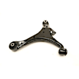 TC6236 Front, Passenger Side, Lower Control Arm, Without ball joint(s), Steel