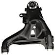 1992 Chevrolet S10 Blazer - Front, Passenger Side, Lower Control Arm,  Sway Bar Link Mounts Forward of Shock Absorber, 4WD, With ball joint(s), Steel