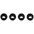 TD4096W Track Rod Bushing - Rubber, Direct Fit