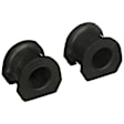 TD4966W Front, Driver and Passenger Side Sway Bar Bushing, Set of 2
