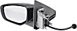 Driver Side Mirror, Power Adjust, Manual Folding, Heated, Paintable, No Signal Light, No Memory, No Puddle Light, No Auto-Dimming, No Blind Spot Feature