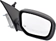 Passenger Side Mirror, Power Adjust, Manual Folding, Heated, Paintable, No Signal Light, No Memory, No Puddle Light, No Auto-Dimming, No Blind Spot Feature