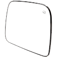 Driver Side Mirror Glass, Heated, With Blind Spot Detection in Glass