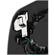 2011-2021 Jeep Grand Cherokee - Passenger Side Mirror Glass, Heated, With Blind Spot Detection in Glass