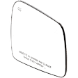2011-2021 Jeep Grand Cherokee - Passenger Side Mirror Glass, Heated, With Blind Spot Detection in Glass
