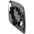 2011-2021 Jeep Grand Cherokee - Passenger Side Mirror Glass, Heated, With Blind Spot Detection in Glass