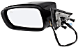 Driver Side Mirror, Power, Manual Folding, Heated, Paintable, No Signal Light, No Memory, No Puddle Light, No Auto-Dimming, No Blind Spot Feature