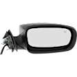 Passenger Side Mirror, Power, Manual Folding, Heated, Paintable, No Signal Light, No Memory, No Puddle Light, No Auto-Dimming, No Blind Spot Feature