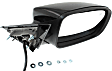 Passenger Side Mirror, Power, Manual Folding, Heated, Paintable, No Signal Light, No Memory, No Puddle Light, No Auto-Dimming, No Blind Spot Feature