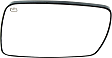 Driver Side Mirror Glass, Heated, No Blind Spot Feature