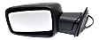 2020 Ram 1500 Classic Tradesman - Driver Side Mirror, Power Adjust, Heated, Textured Black, Power Folding, In-housing Signal Light, No Blind Spot Feature, No Memory, With Puddle Light, No Auto-Dimming