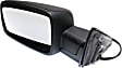 2020 Ram 1500 Classic Tradesman - Driver Side Mirror, Power Adjust, Heated, Textured Black, Power Folding, In-housing Signal Light, No Blind Spot Feature, No Memory, With Puddle Light, No Auto-Dimming