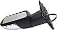 2020 Ram 1500 Classic Tradesman - Driver Side Mirror, Power Adjust, Heated, Textured Black, Power Folding, In-housing Signal Light, No Blind Spot Feature, No Memory, With Puddle Light, No Auto-Dimming