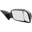 Driver and Passenger Side Towing Mirror, Power Adjust, Manual Folding, Heated, Paintable, In-housing Signal Light, No Memory, No Puddle Light, No Auto-Dimming, With Blind Spot Glass