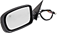 Driver Side Mirror, Power, Manual Folding, Heated, Paintable, No Signal Light, With memory, No Puddle Light, No Auto-Dimming, No Blind Spot Feature
