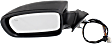 Driver Side Mirror, Power, Manual Folding, Heated, Paintable, No Signal Light, With memory, No Puddle Light, No Auto-Dimming, No Blind Spot Feature