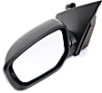 Driver Side Mirror, Power Adjust, Non-Heated, Manual Folding, Paintable, No Signal Light, No Memory, No Puddle Light, No Auto-Dim, No Blind Spot Feature