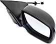 Passenger Side Mirror, Power Adjust, Non-Heated, Manual Folding, Paintable, No Signal Light, No Memory, No Puddle Light, No Auto-Dim, No Blind Spot Feature