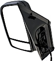 Driver Side Mirror, Non-Towing, Power, Manual Folding, Heated, Textured Black, In-housing Signal Light, No Memory, No Puddle Light, No Auto-Dimming, With Blind Spot Glass, Base Model