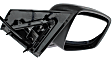 2018 Dodge Journey GT - Passenger Side Mirror, Type 2, Power Adjust, Heated, Paintable, Power Folding, No Signal Light, No Blind Spot Feature, No Memory, No Puddle Light, No Auto-Dimming