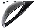 2018 Dodge Journey GT - Driver Side Mirror, Type 2, Power Adjust, Heated, Paintable, Manual Folding, No Signal Light, No Blind Spot Feature, No Memory, No Puddle Light, No Auto-Dimming