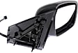 Passenger Side Mirror, Power Adjust, Manual Folding, Heated, Paintable, No Signal Light, No Memory, No Puddle Light, No Auto-Dimming, No Blind Spot Feature, Type 2