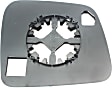 2011-2021 Jeep Grand Cherokee - Driver Side Mirror Glass, Non-Heated, No Blind Spot Feature