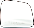 2011-2021 Jeep Grand Cherokee - Passenger Side Mirror Glass, Non-Heated, No Blind Spot Feature, Convex, With backing plate