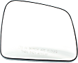 2011-2021 Jeep Grand Cherokee - Passenger Side Mirror Glass, Non-Heated, No Blind Spot Feature, Convex, With backing plate